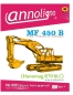 Preview: Massey Ferguson Bagger/Kettenbagger Typ MF 450 B (ehem. Hanomag R 70 bLC) Bild- Ersatzteilliste - annoligno 881